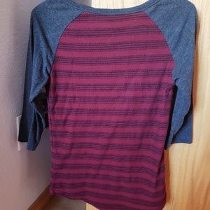 Zumiez Tops - 3/4 sleeve tee Zumiez Tops - 3/4 sleeve tee
